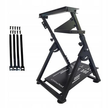 Wheel stand - Racestuur standaard - Stuurwielhouder - Zwart, Verzenden, Zo goed als nieuw