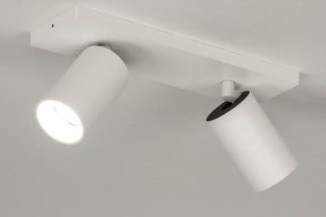 Rietveld Spots - Wit - Metaal, Aluminium, Verzenden, Nieuw