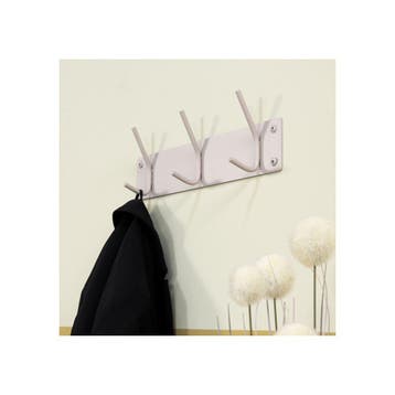 Spinder Design Fusion 3-haaks wandkapstok - silky taupe, Verzenden, Nieuw