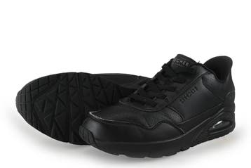 Skechers Instappers in maat 42 Zwart, Verzenden, Zwart, Overige typen, Zo goed als nieuw