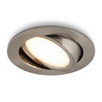Ledisons LED-inbouwspot Opaco RVS 5W dimbaar IP54 2700K, Ophalen of Verzenden, Nieuw