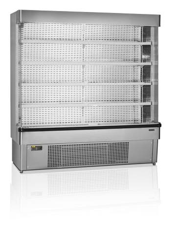 Open Front Koeler | RVS | 2 tot 8 °C | 1885 x 737 x 1985 mm, Verzenden