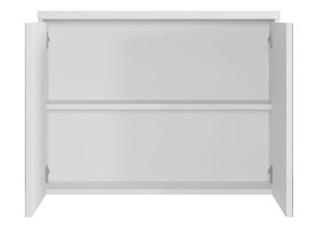 Badkamerkast Paso 80 x 20 x 60 cm Wit Spiegelkast Badkamer, Verzenden, Nieuw, Spiegelkast