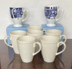 Wedgwood - Beker (8) - Windsor + Musical Blues - Aardewerk