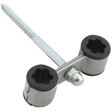 Riko CV T-Beugel + Inlage Verzinkt 22mm, Ophalen of Verzenden, Nieuw