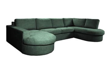 U-Bank Haarlem - u-banken - Groen, Huis en Inrichting, Banken | Sofa's en Chaises Longues, Nieuw, 150 cm of meer, Overige materialen