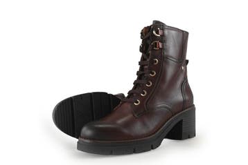 Pikolinos Veterboots in maat 37 Bruin, Bruin, Verzenden, Overige typen, Zo goed als nieuw