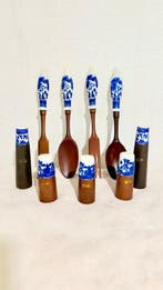 Saladebestek (9) - Hout, Porselein, Keramiek - 1960-1970