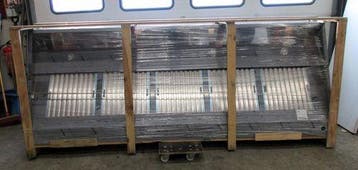 RVS Afzuigkap met 5 filters, wandmodel, B300 x D110 x H54cm,, Gebruikt