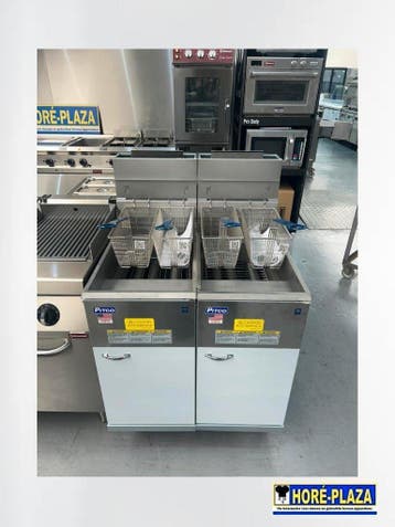 Pitco - 2x Aardgas 35C (mogelijk op Propaan)  18L, Nieuw zonder verpakking