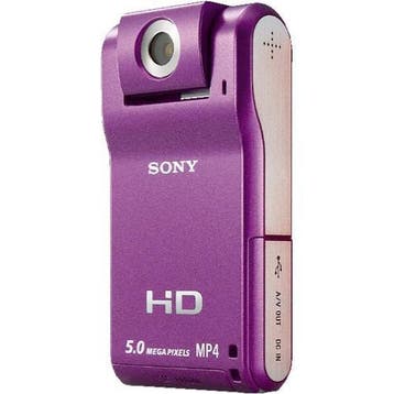 Sony MHS-PM1 Webbie Digitale Video Camera - Paars, Verzenden, Zo goed als nieuw