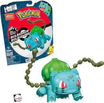 Mega Construx Pokemon – Medium Pokemon Bulbasaur, Ophalen of Verzenden, Nieuw, Bouwen