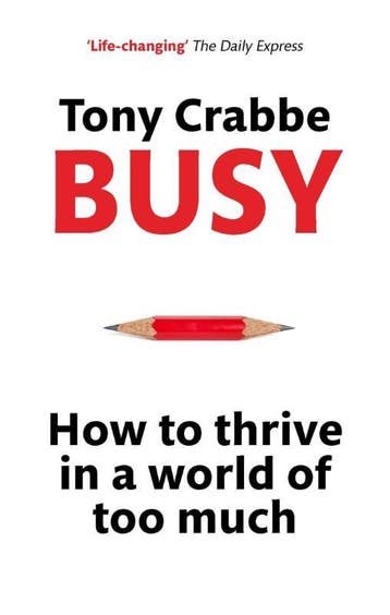 Busy How to Thrive in a World of Too Much 9780349401201, Zo goed als nieuw