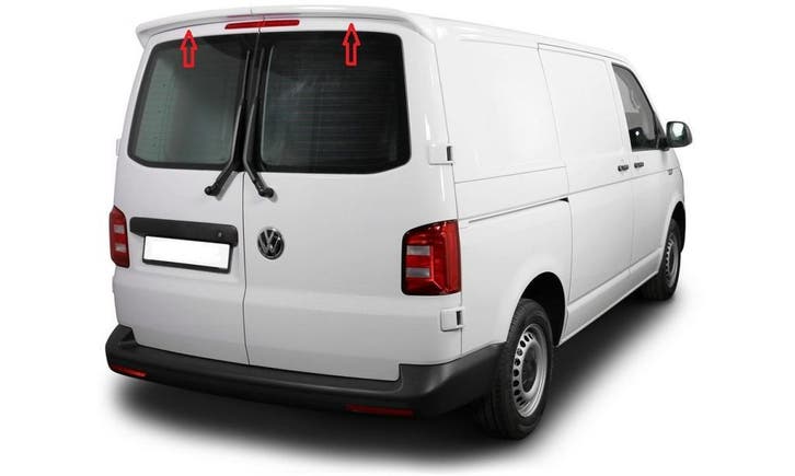 Luxe Spoiler Volkswagen Transporter T6 | Dakspoiler VW T6, Auto-onderdelen, Carrosserie en Plaatwerk, Achter, Nieuw, Herkomst onderdeel bekend