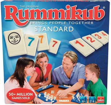 Orginele Rummikub spel - standaard editie Goliath 2-4, Verzenden, Nieuw