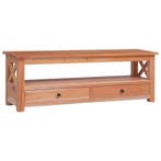 vidaXL Tv-meubel 120x30x40 cm massief mahoniehout, 100 tot 150 cm, Verzenden, Nieuw, Minder dan 100 cm