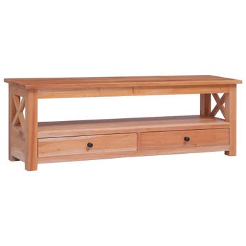 vidaXL Tv-meubel 120x30x40 cm massief mahoniehout, Huis en Inrichting, 100 tot 150 cm, Verzenden, Nieuw, Minder dan 100 cm
