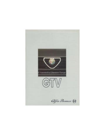 1983 ALFA ROMEO GTV | GTV6 BROCHURE DUITS, Nieuw, Alfa Romeo, Author