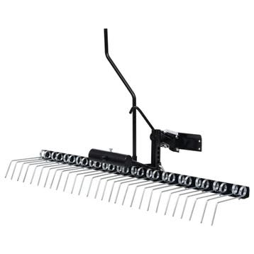 Gazonbeluchter 109cm staal | Tweedekansje | OP=OP, Ophalen of Verzenden, Nieuw, Accu, Viking Choice