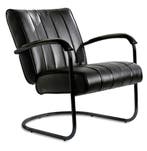 Retro Bel Air Lounge Stoel Pullman LC-01 Volledig Zwart LTD, Ophalen, Gebruikt