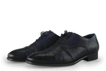Manfield Veterschoenen in maat 42 Blauw, Kleding | Heren, Schoenen, Manfield, Zo goed als nieuw, Veterschoenen, Verzenden