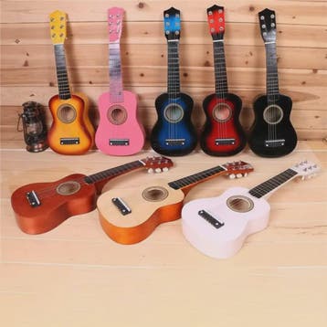 21-Inch Kinderklassieke Gitaar - Massief Hout, Hoge Klankkwa, Verzenden, Nieuw