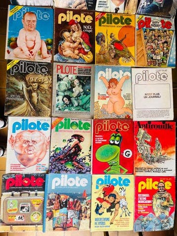 Pilote (magazine) - 50 Tijdschriften - Eerste druk -, Boeken, Nieuw