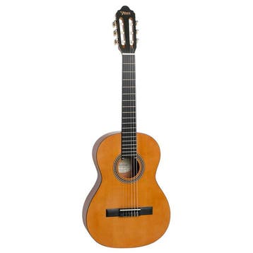 Valencia VC203L Linkshandige Klassieke Gitaar 3/4 Naturel, Ophalen of Verzenden, Nieuw