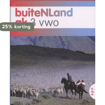 buiteNLand 3 vwo tekstboek - Teunis Blooothoofd, Boeken, Verzenden, Gelezen, Teunis Blooothoofd
