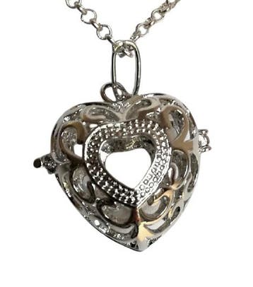 Prachtige lange ketting c.a. 80cm met een zilver kleur En..., Ophalen of Verzenden, Nieuw, Overige typen