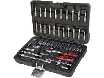 1/4" CHROMEplus Dopsleutelset - 48 - delig, Ophalen of Verzenden