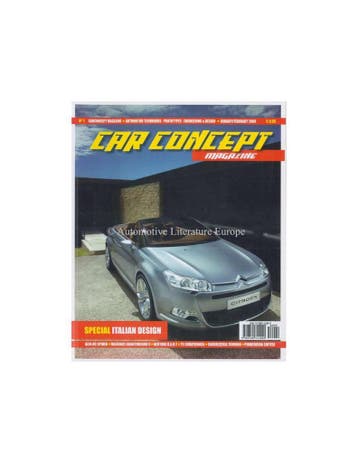 2009 CAR CONCEPT MAGAZINE 1 ENGELS, Boeken, Auto's | Folders en Tijdschriften, Nieuw, Author