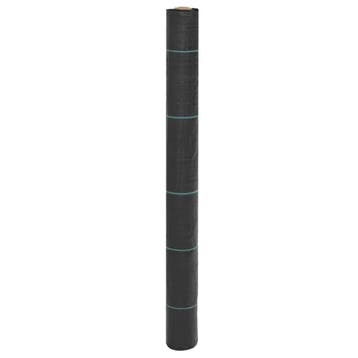 vidaXL Worteldoek 1x100 m polypropeen zwart, Tuin en Terras, Verzenden, Nieuw