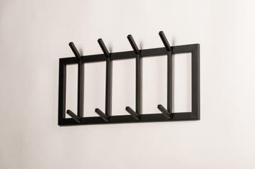 Rietveld Kapstokken - Zwart - Metaal, Verzenden, Nieuw