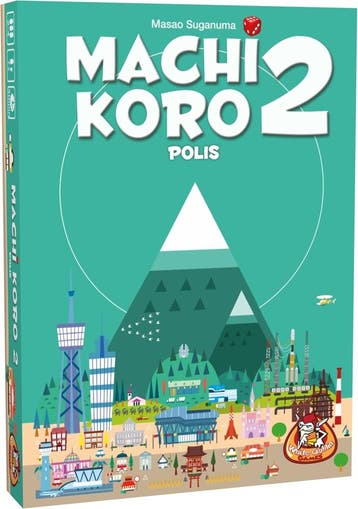 Machi Koro 2 - Polis! | White Goblin Games - Dobbelspellen, Hobby en Vrije tijd, Gezelschapsspellen | Bordspellen, Verzenden, Nieuw