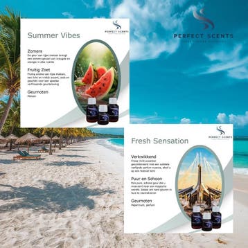 Geurmachine - Summer Aroma Bundle - Heerlijk in de zomer !, Nieuw
