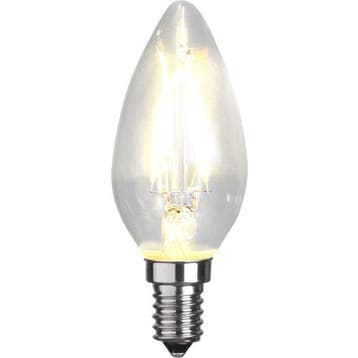 Star Trading LED Kaarslamp E14 1.5W 150lm 2700K Niet-Dimbaar, Ophalen of Verzenden, Nieuw