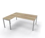 N-poot hoekbureau, 200x180cm, Overige plaatsen, Ophalen of Verzenden, Nieuw in verpakking, Bureau