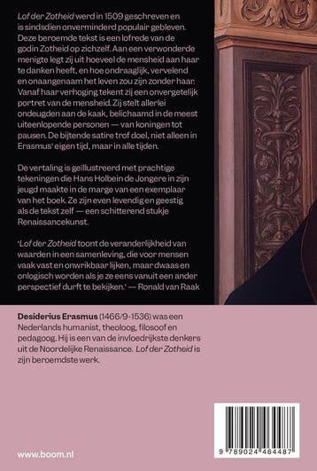 Lof der zotheid 9789024464487 Desiderius Erasmus, Boeken, Verzenden, Zo goed als nieuw, Desiderius Erasmus