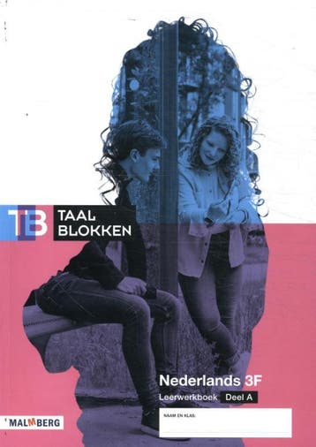Taalblokken Nederlands 3F Leerwerkboek A 9789402076325, Zo goed als nieuw