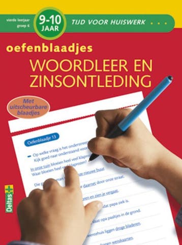 Oefenblaadjes spelling / vierde leerjaar, groep 6 / Tijd, Boeken, Verzenden, Zo goed als nieuw, Moniek Vermeulen