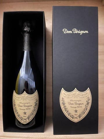 2015 Dom Pérignon - Champagne Brut - 1 Fles (0,75 liter), Nieuw