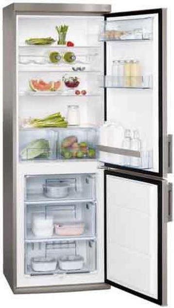 Koelvriescombinatie AEG S53400CSS0 175 cm 315 liter A++, 200 liter of meer, 60 cm of meer, Met aparte vriezer, Refurbished