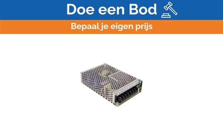 Bieden: Mean Well 12V DC Power Supply 100W  Robust & Relia, Watersport en Boten, Bootonderdelen, Elektra en Verlichting, Nieuw
