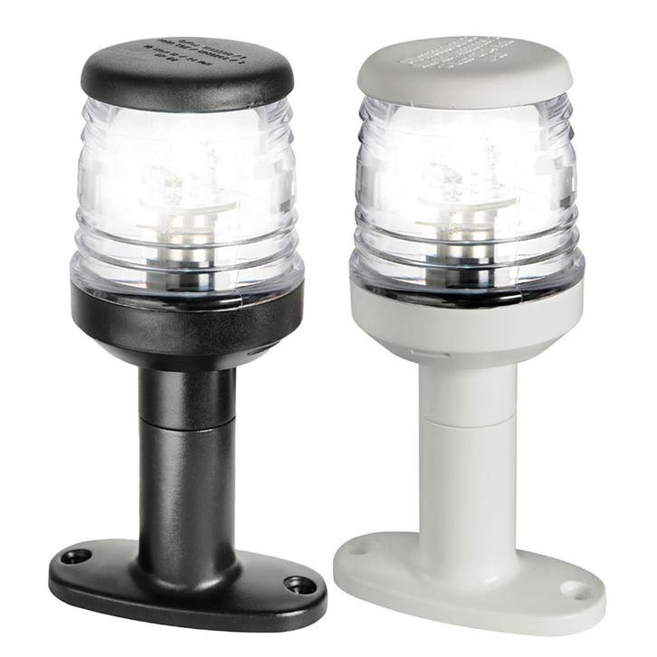 Osculati Ankerlicht LED Zwart of Wit 12/24V op Voet-Wit, Watersport en Boten, Bootonderdelen, Nieuw, Ophalen of Verzenden
