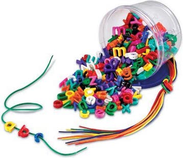 Learning Resources Lowercase Lacing Alphabet - 5+, Verzenden, Nieuw