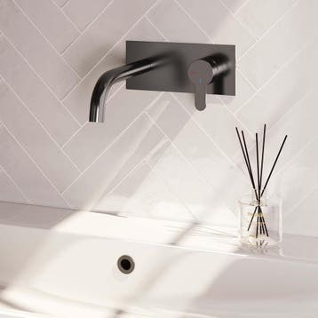 Brauer Gunmetal Edition Inbouw Wastafelmengkraan met Gebogen, Ophalen of Verzenden, Nieuw
