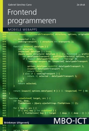 Frontend programmeren, incl. mobiele applicaties, Verzenden, Gelezen, Gabriel Sánchez Cano