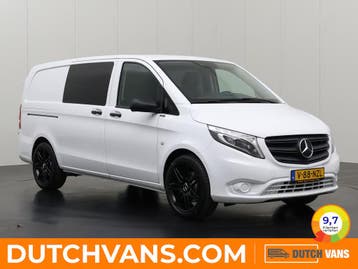 Mercedes-Benz Vito 119CDi Dubbele-cabine 2021 L2 H1 Diesel, Auto's, Bestelauto's, Automaat, Euro 6, Wit, Mercedes-Benz