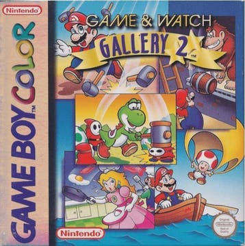 Game & Watch Gallery 2 - Gameboy Color - Geek Out!, Spelcomputers en Games, Games | Nintendo Game Boy, 1 speler, Zo goed als nieuw